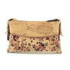Load image into Gallery viewer, Cork Crossbody Bag and Cute Vegan Sling Bag for Women Artelo in Red Floral