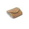 Cork Coin Wallet and Pouch in Natural