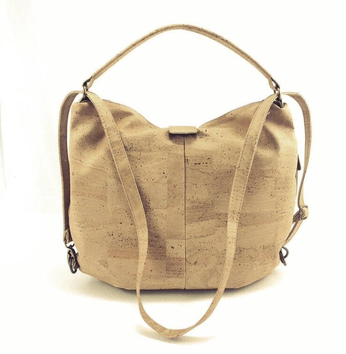 Cork Backpack 4 in 1 Handbag & Vegan Crossbody Bag