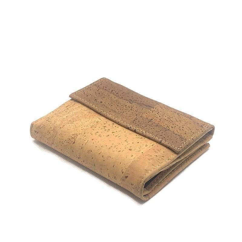 Cork Purse and Vegan Card Wallet for Women in Taco
