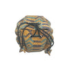 Load image into Gallery viewer, Cork Coin Purse and Vegan Drawstring Pouch for Coins in Blue Tribe