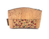 Load image into Gallery viewer, Cork Toiletry Bag and Small Vegan Cosmetic Pouch