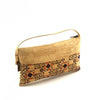 Cork Crossbody Bag and Vegan Envelope Bag for Women in Peach Tapestry