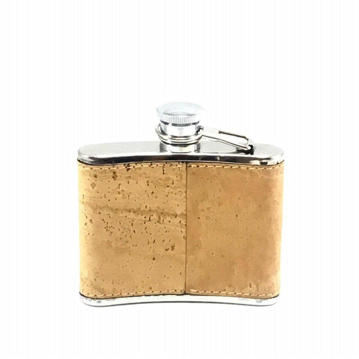 Cork Hip Flask in Natural