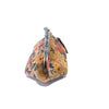 Cork Coin Purse with Clip Fastening in Floral