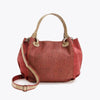 Load image into Gallery viewer, Cork Shoulder Bag Large Vegan Handbag for Women Tratosi Coral