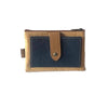 Load image into Gallery viewer, Cork Purse and Card Holder, Cork Wallet and Zip Purse in Blue