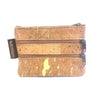Cork Coin Purse and Vegan Change Pouch complimented with gorgeous specs of gold