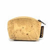 Cork Mini Coin Purse and Small Coin Pouch in a Gold Spec