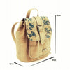 Load image into Gallery viewer, Cork Backpack and Vegan Small Backpack in Blue Floral