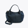 Cork Shoulder Bag Large Vegan Handbag for Women Tratosi Blue