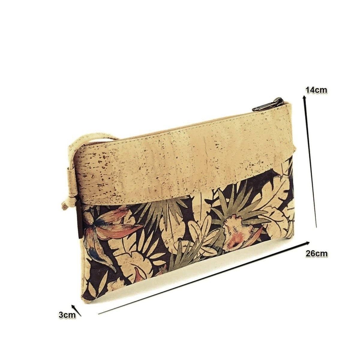 Cork Crossbody Bag and Vegan Envelope Bag for Women Artelo Grande