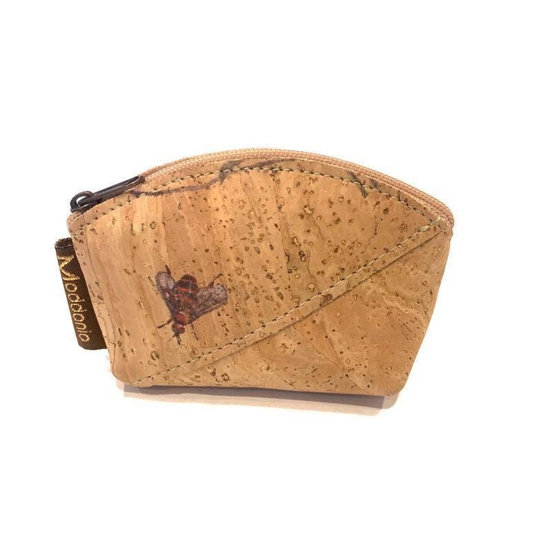 Cork Mini Coin Purse and Small Coin Pouch for Women