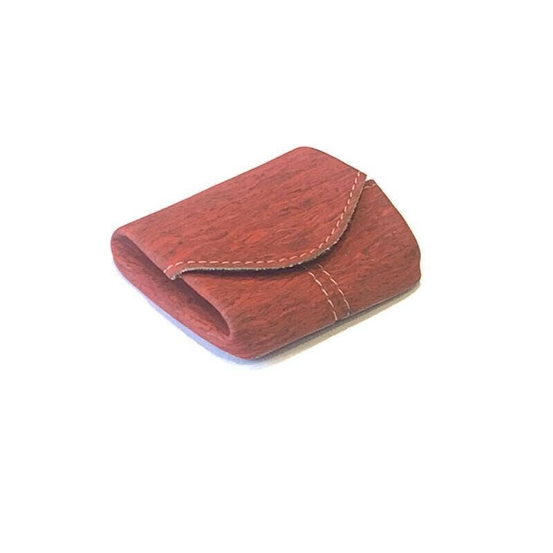 Cork Coin Wallet and Pouch in Red