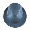 Load image into Gallery viewer, Cork Trilby Hat and Vegan Leather Hat in Navy Blue