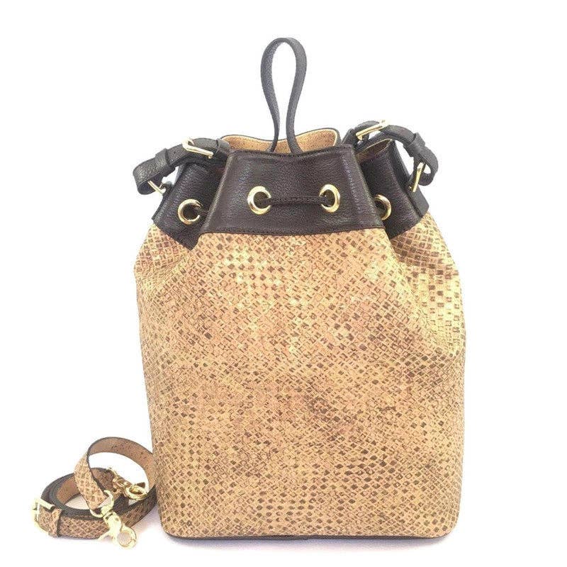 Cork Handbag Designer Drawstring Bag GS
